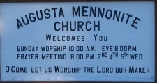 Mennonite Church Augusta Wisconsin