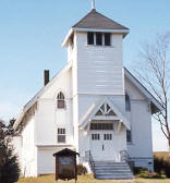 Zion Luthern Church Hay Creek Wisconsin near Augusta