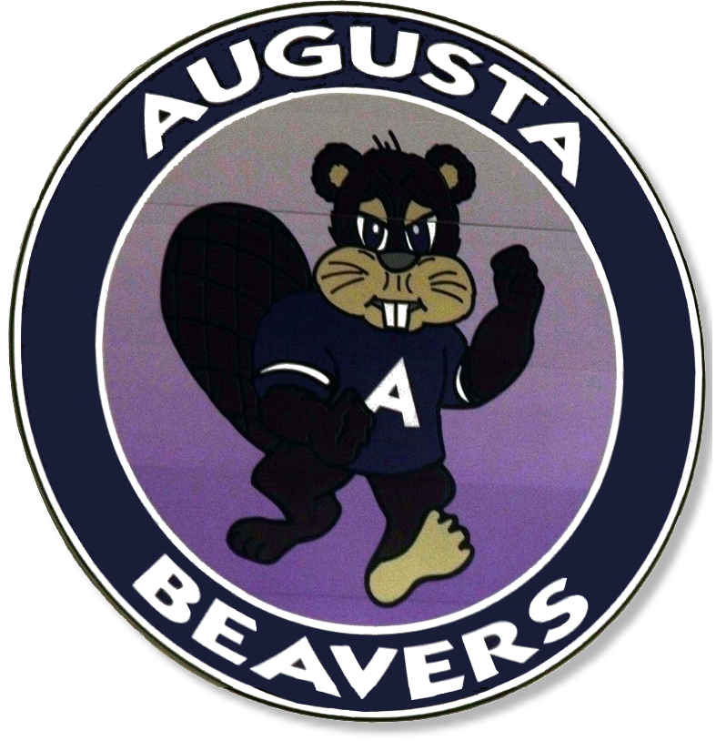 Augusta Beaver Mascot at the Community Center Gym