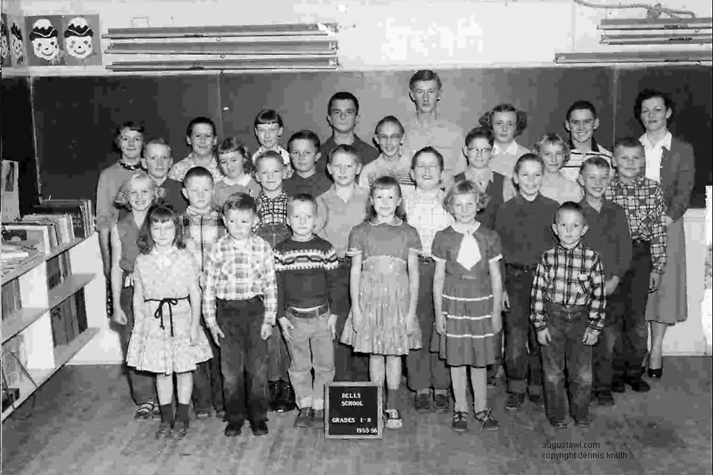 Augusta Wisconsin Dells Mill School Class of 1956