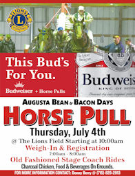 Bean and Bacon Days Horse Pull 2024