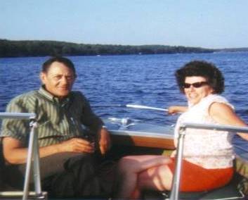 Mr and Mrs Staatz in Augusta Wisconsin