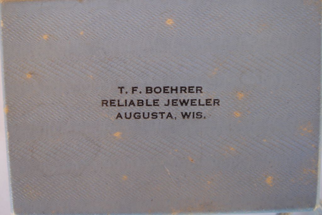 TF Boehrer Reliable Jeweler Augusta WI