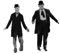 Animated Laurel and Hardy