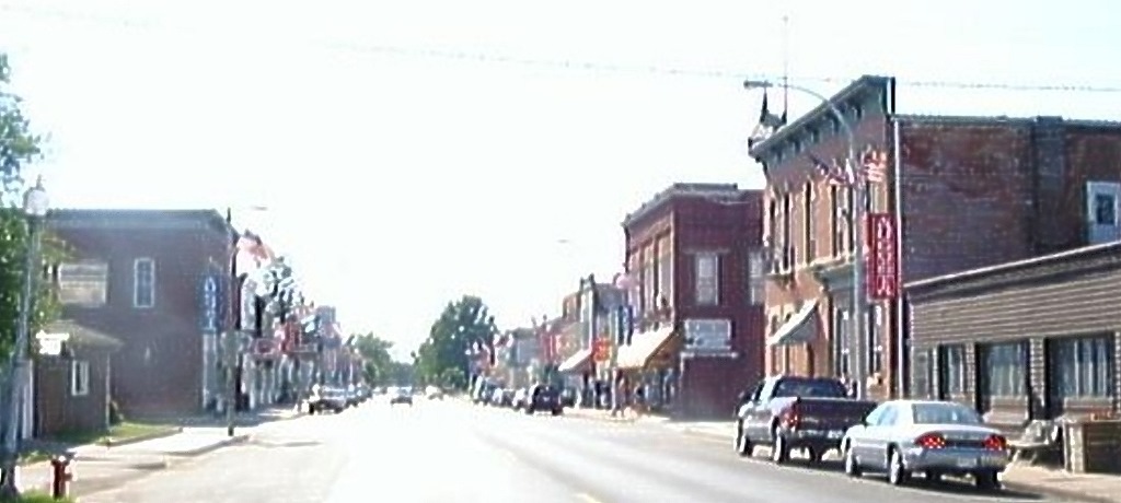 Lincoln Street in Augusta WI 2000 July