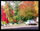 Washington Street Autumn in Augusta Wisconsin
