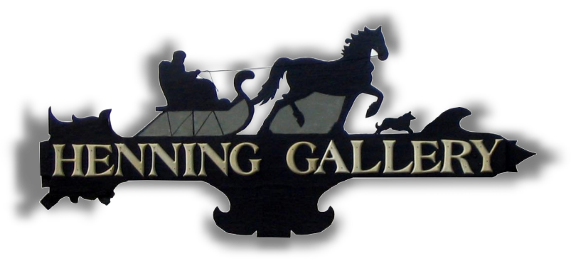 Logo on the Sign on the Henning Art Gallery