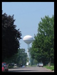 Water Tower from Brown Street Summer